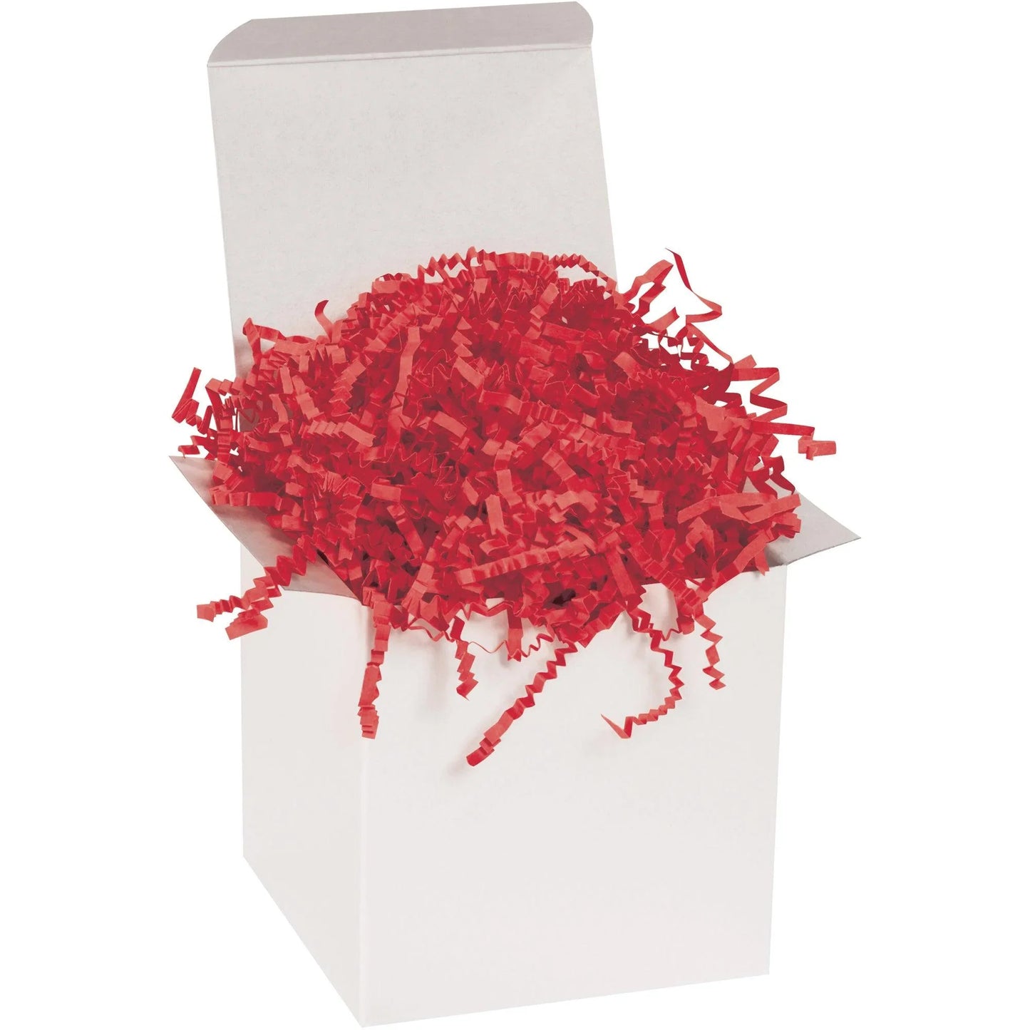 10 lb. Red Crinkle Paper - CP10E Box Packaging Partner