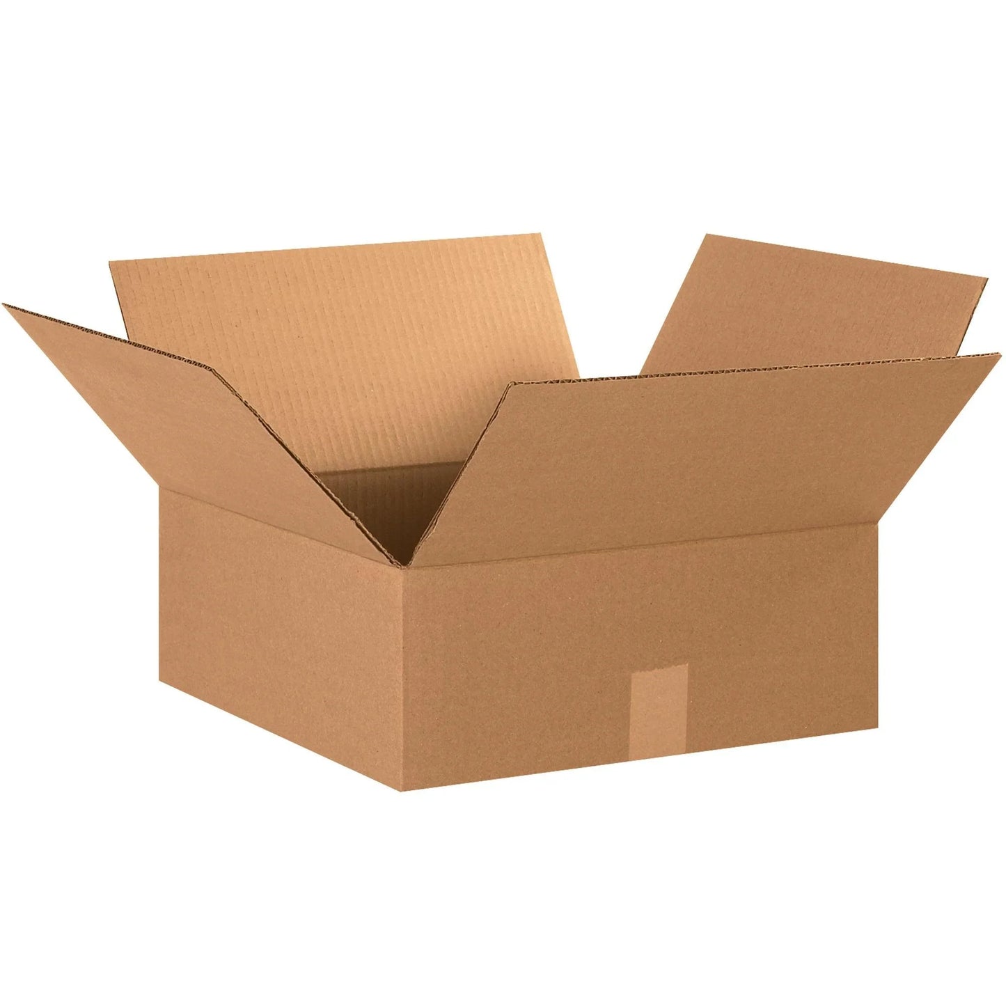 15 x 15 x 6" Flat Corrugated Boxes - 15156 Box Packaging Partner