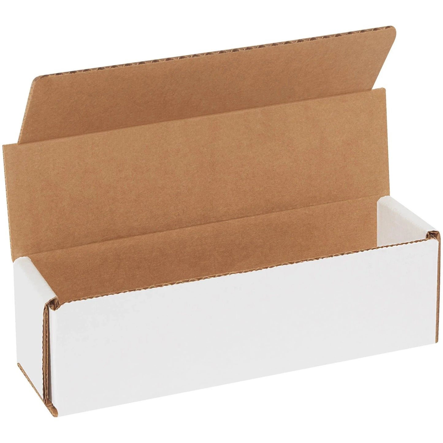 7 x 2 x 2" White Corrugated Mailers - M722 Box Packaging Partner