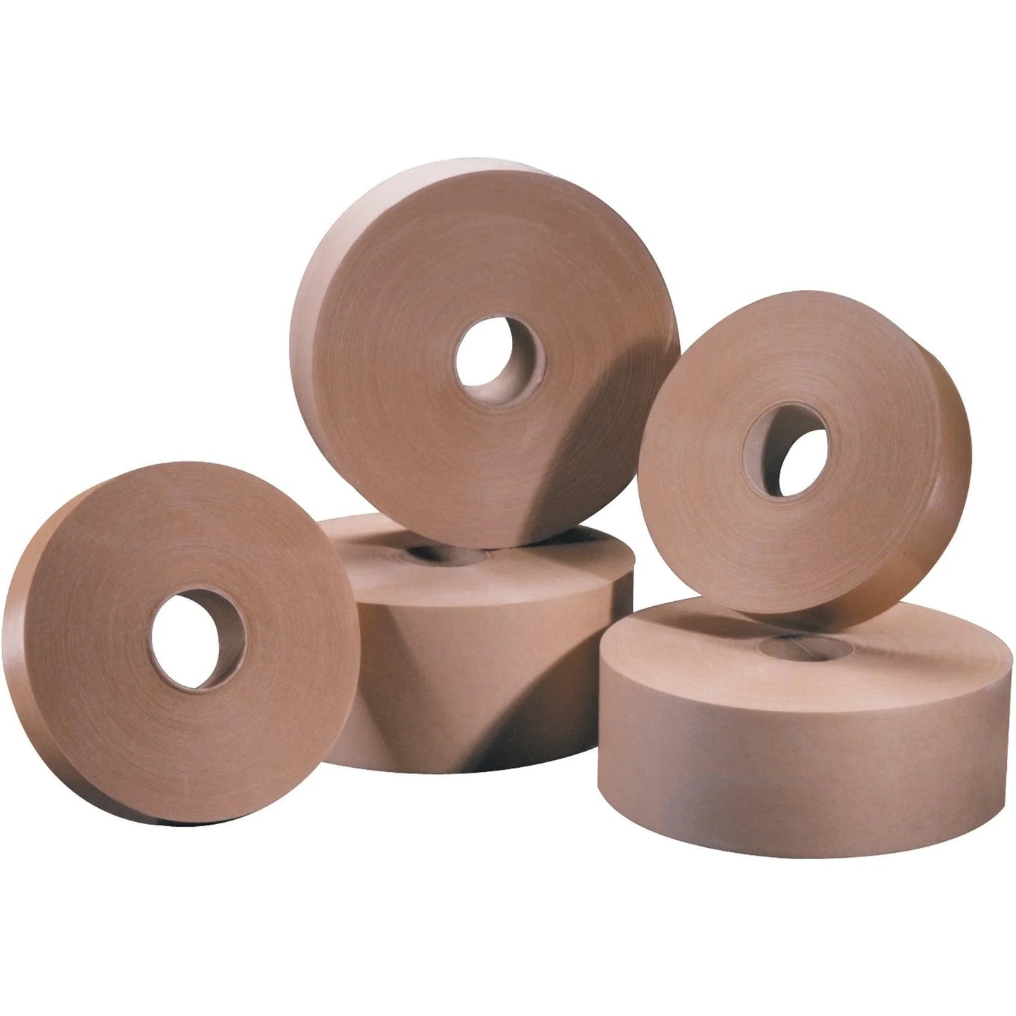 1 1/2" x 500' Kraft Tape Logic® #5000 Non Reinforced Water Activated Tape - T155000 Box Packaging Partner