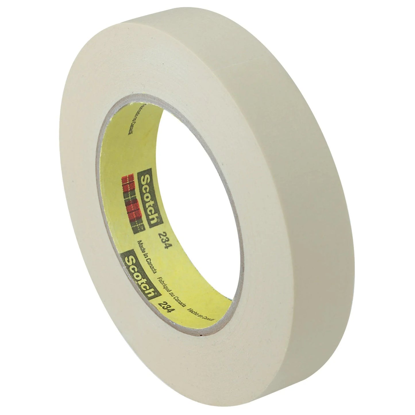 1 1/2" x 60 yds. (12 Pack) 3M General Purpose Masking Tape 234 - T93623412PK Box Packaging Partner