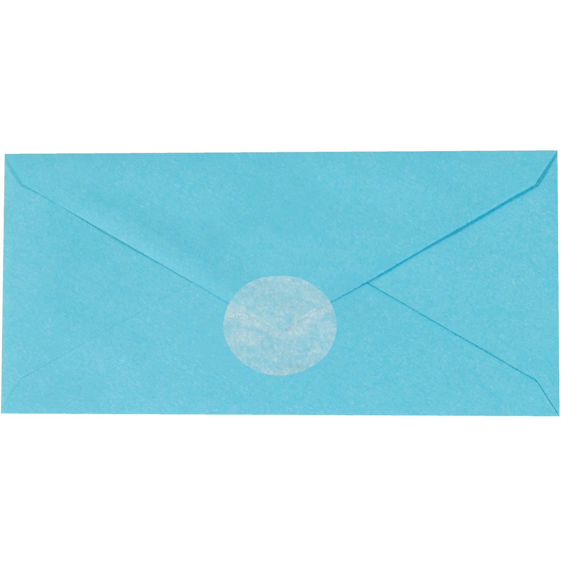 1" Frosty White Circle Paper Mailing Labels - DL751