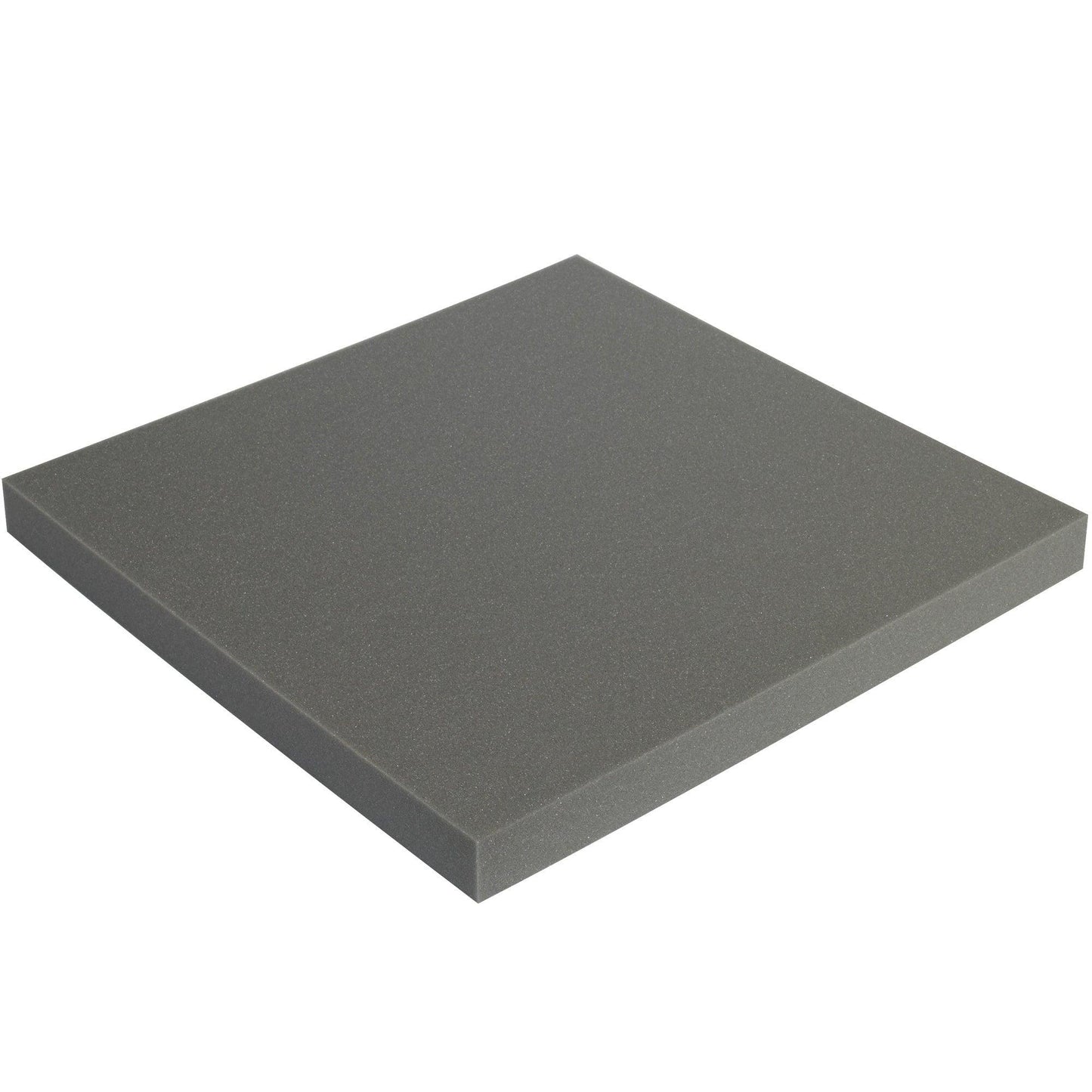 1 x 12 x 12" Charcoal Cloud Foam Sheets - FSC12121