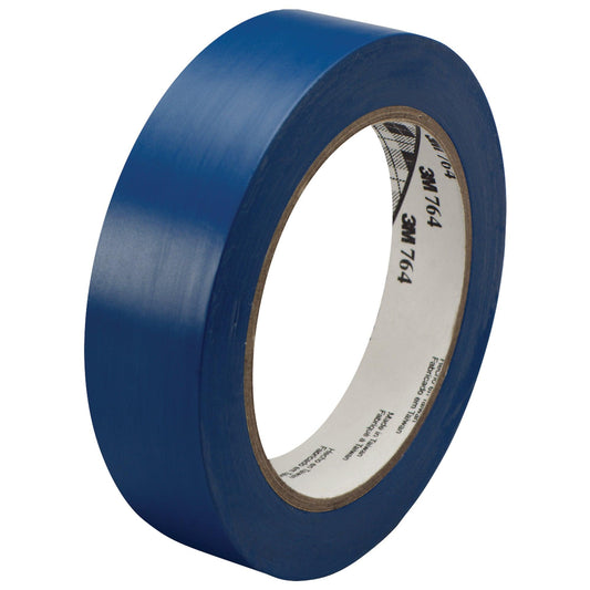 1" x 36 yds. Blue 3M General Purpose Vinyl Tape 764 - T965764L