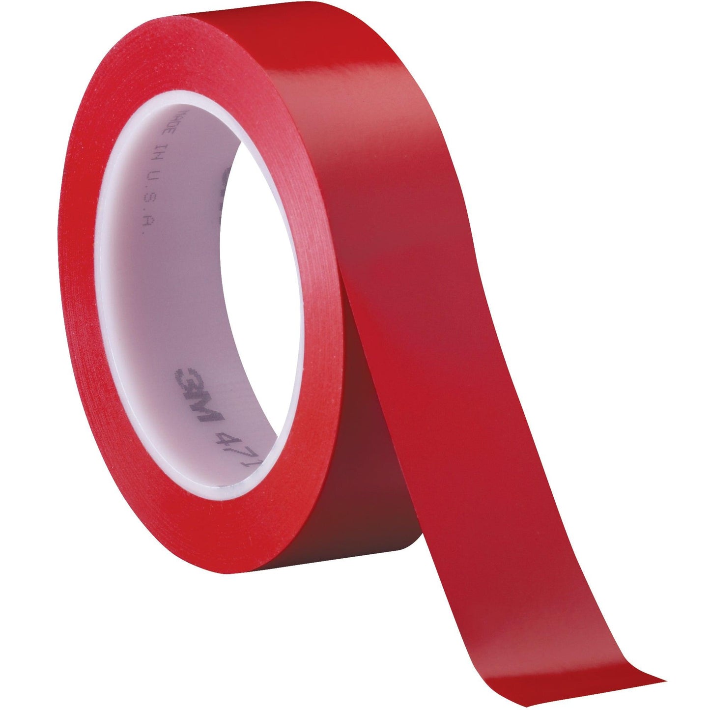 1" x 36 yds. Red 3M Vinyl Tape 471 - T965471R