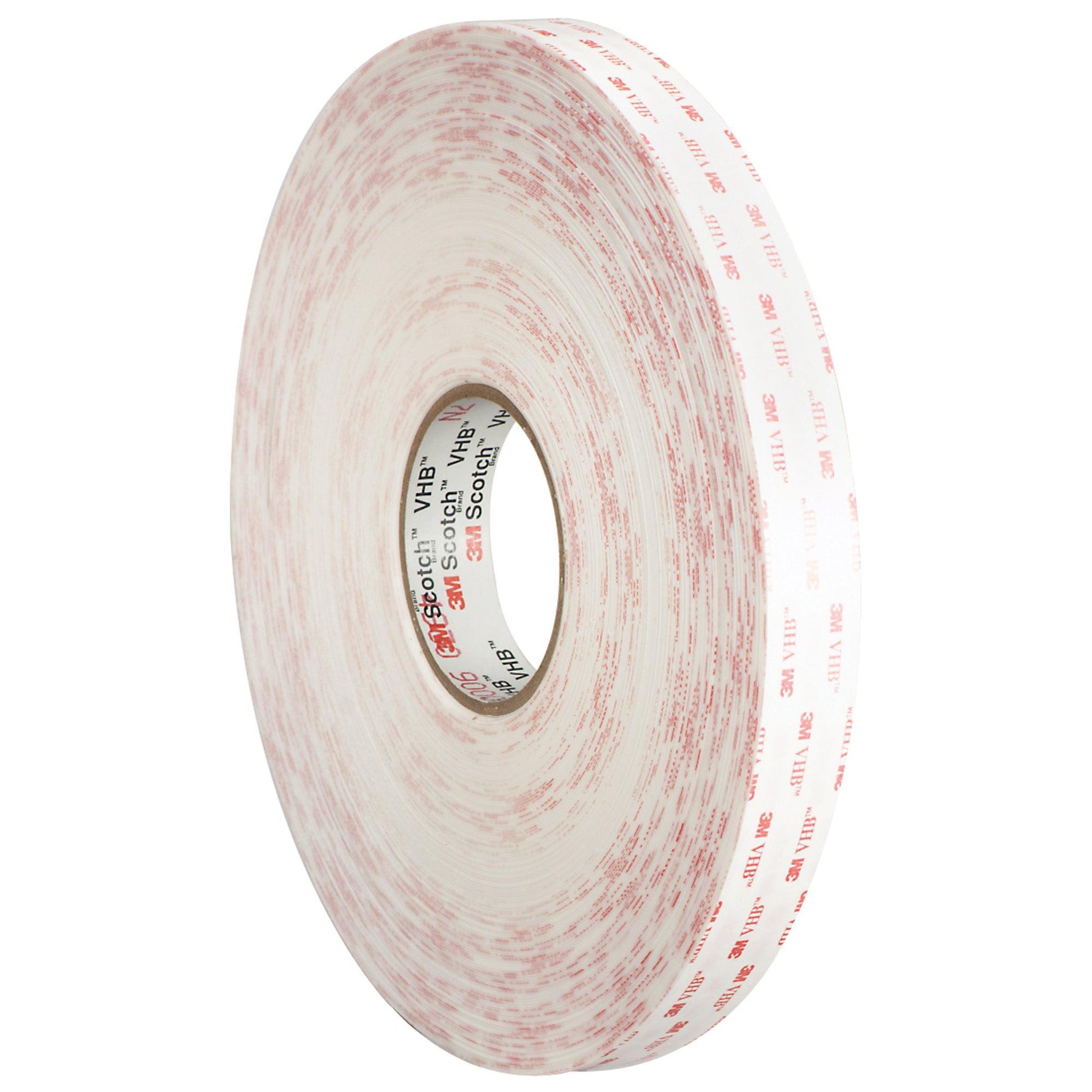 1" x 5 yds. White 3M™ 4950 VHB™ Tape - VHB495001R