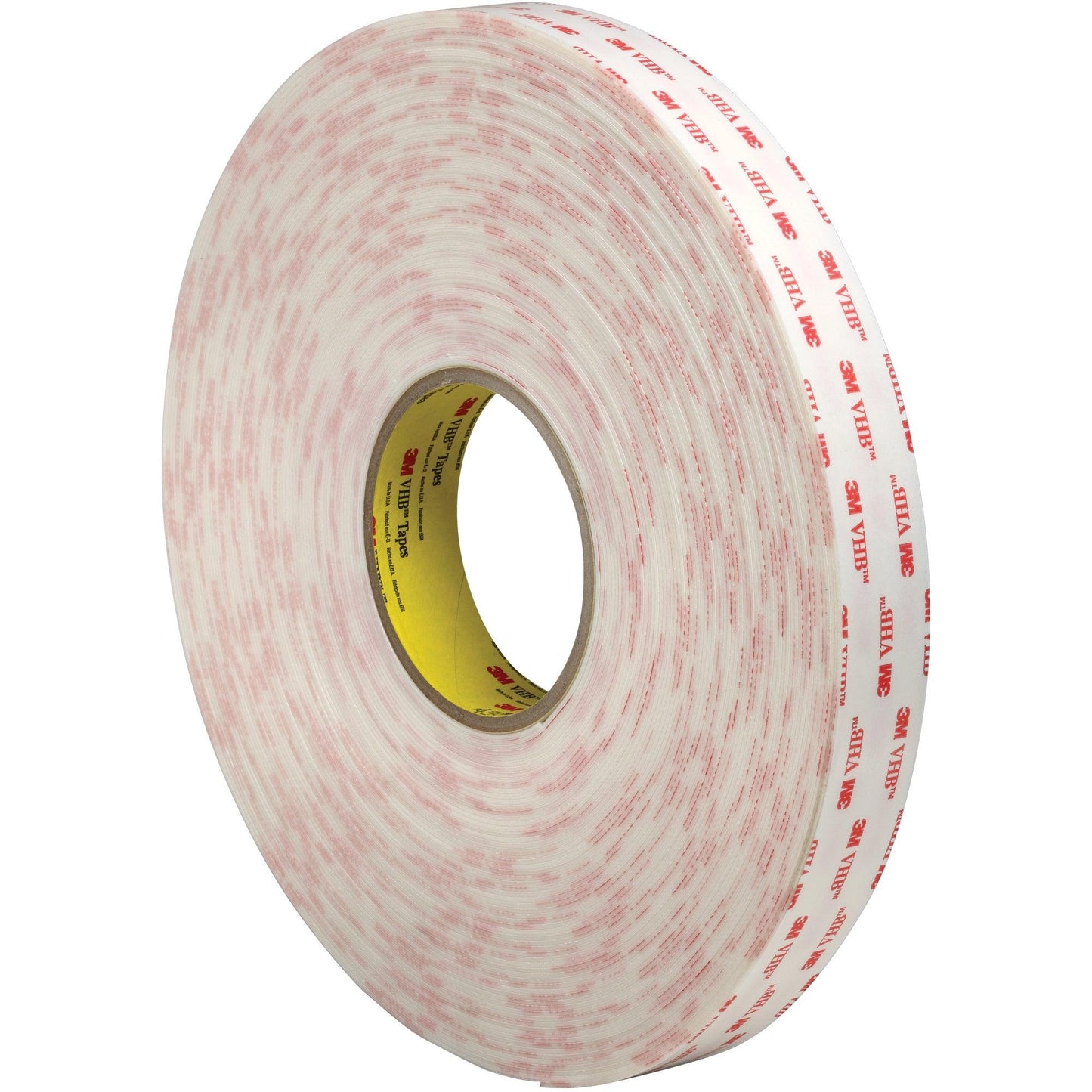 1" x 5 yds. White 3M™ 4955 VHB™ Tape - VHB495501R