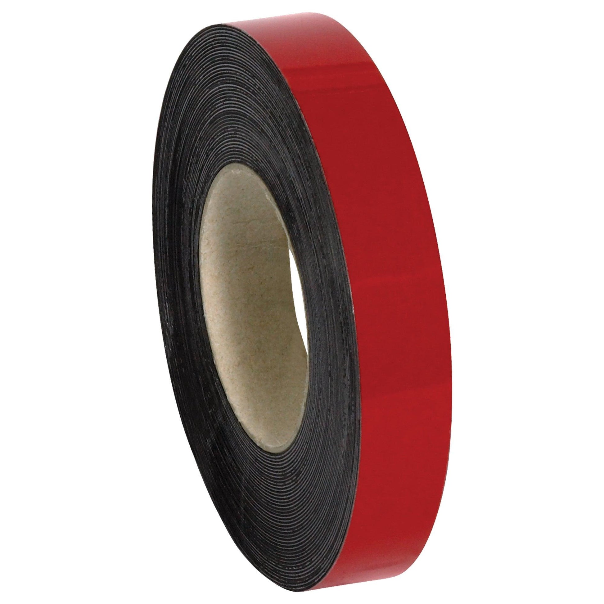 1" x 50' - Red Warehouse Labels - Magnetic Rolls - LH126