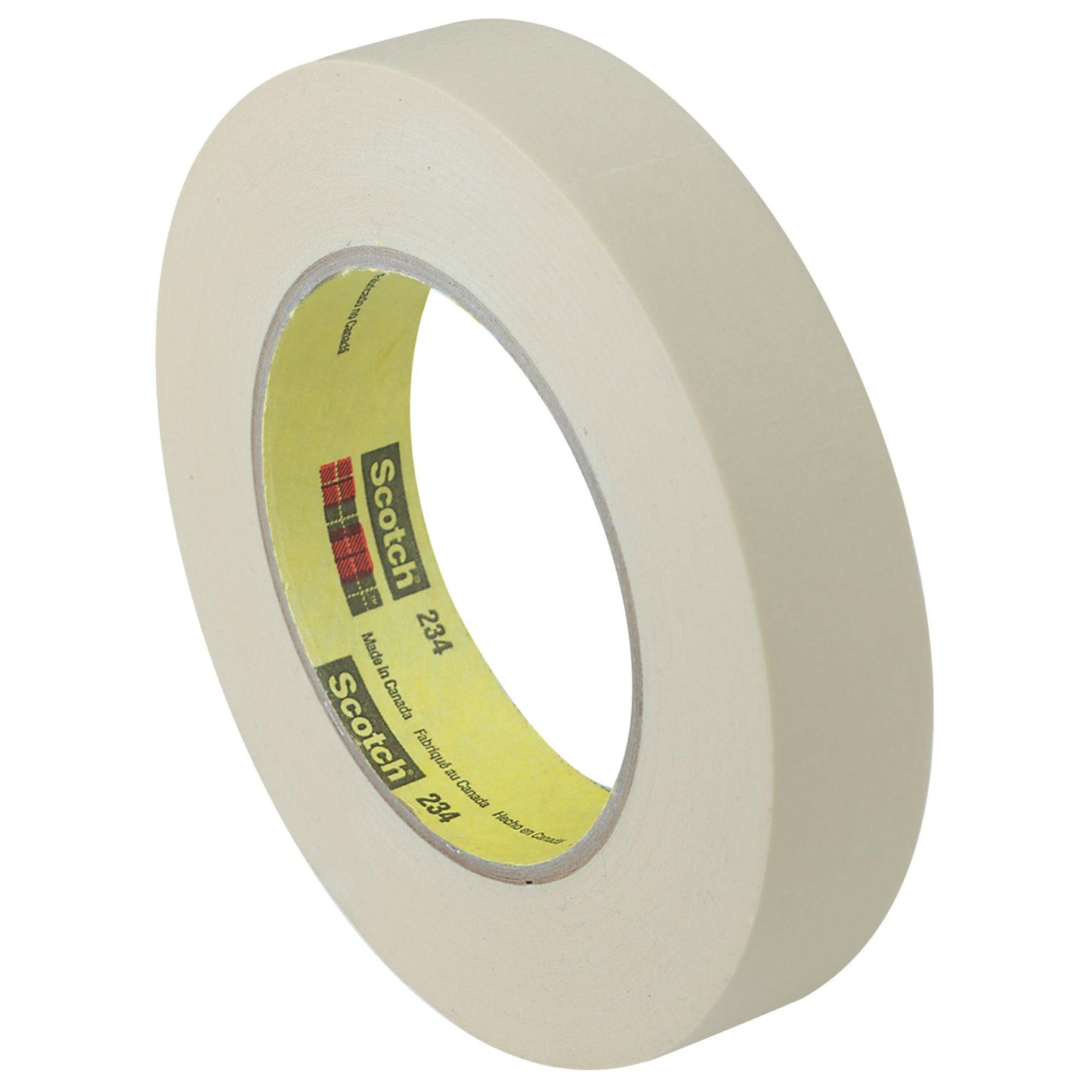 1" x 60 yds. (12 Pack) 3M General Purpose Masking Tape 234 - T93523412PK