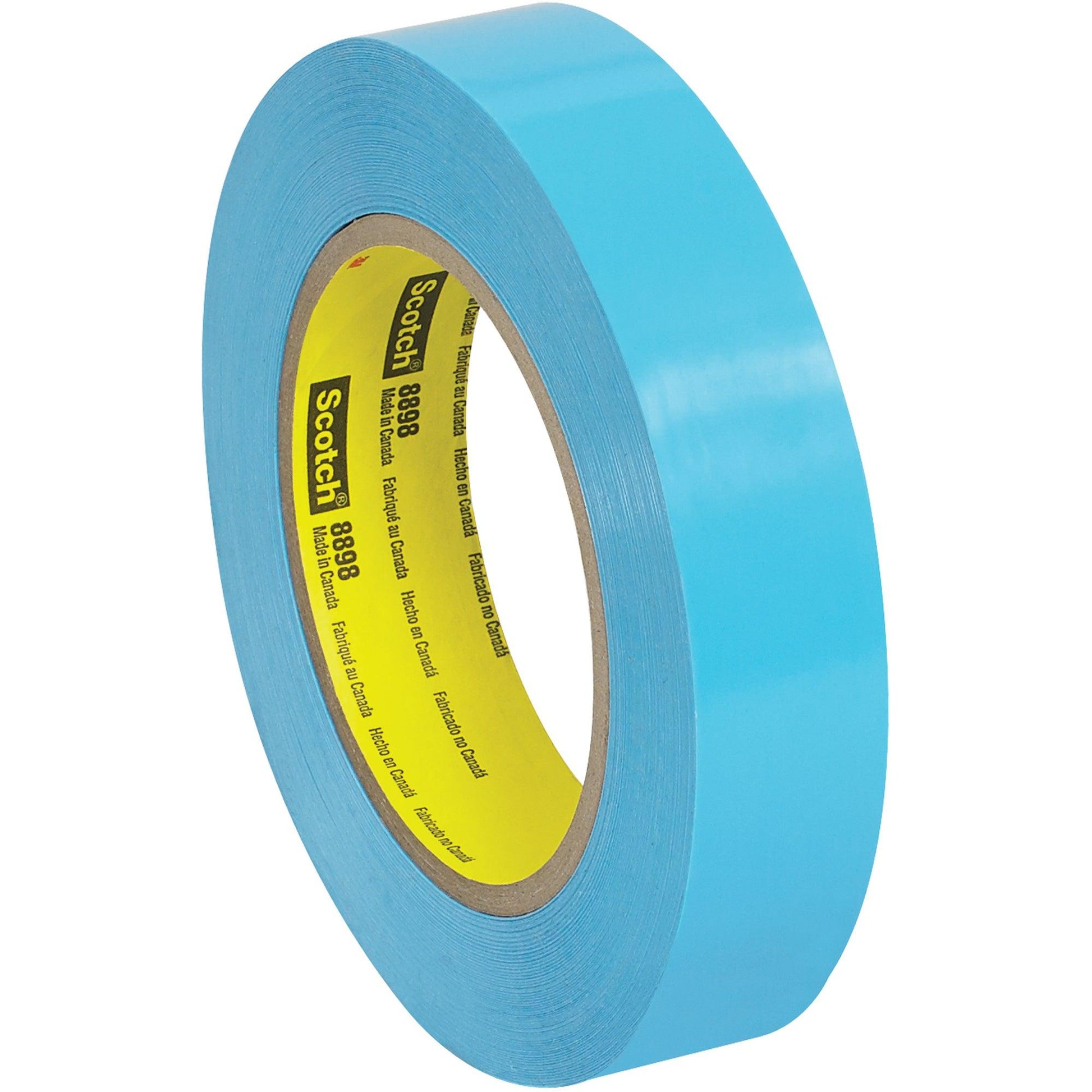 1" x 60 yds. (12 Pack) 3M Strapping Tape 8898 - T915889812PK