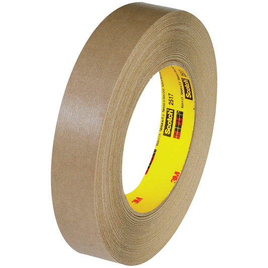 1" x 60 yds. (12 Pack) 3M™ 2517 Flatback Tape - T945251712PK