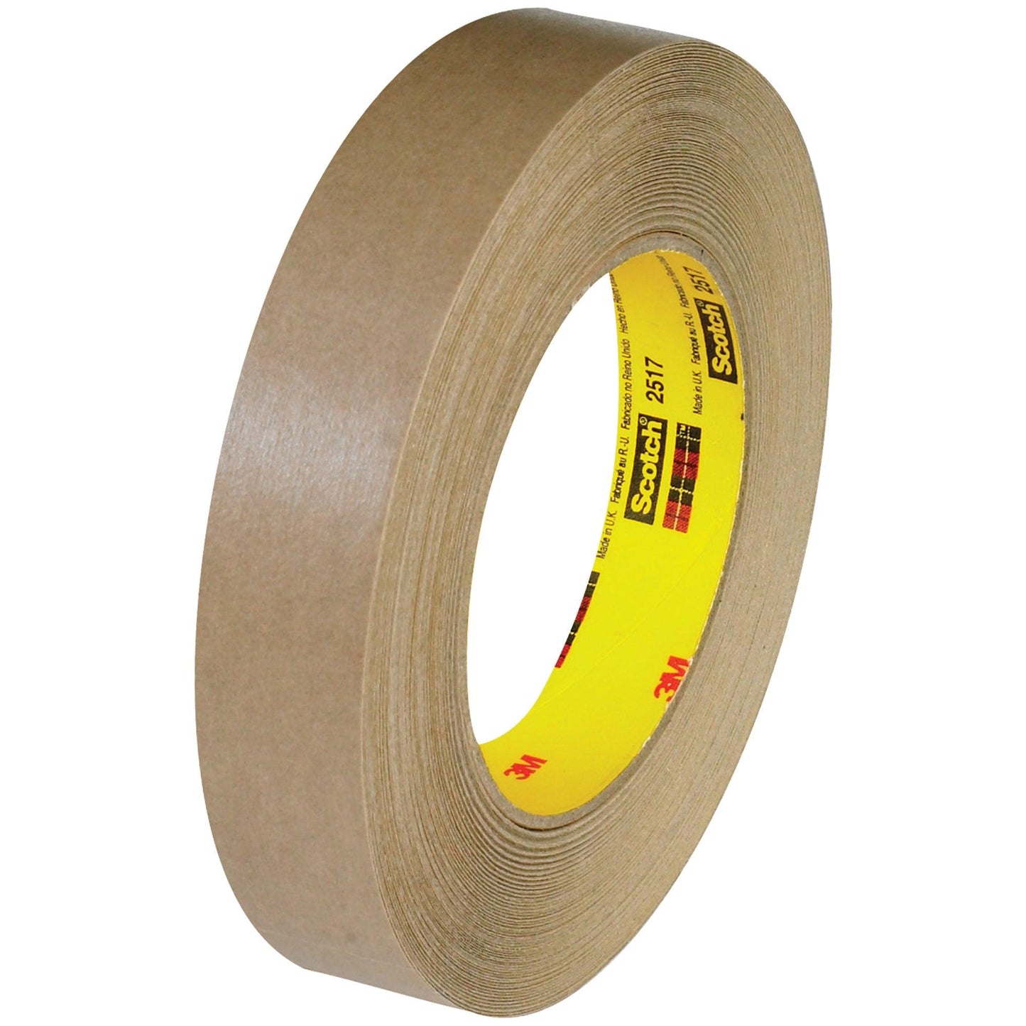 1" x 60 yds. 3M™ 2517 Flatback Tape - T9452517