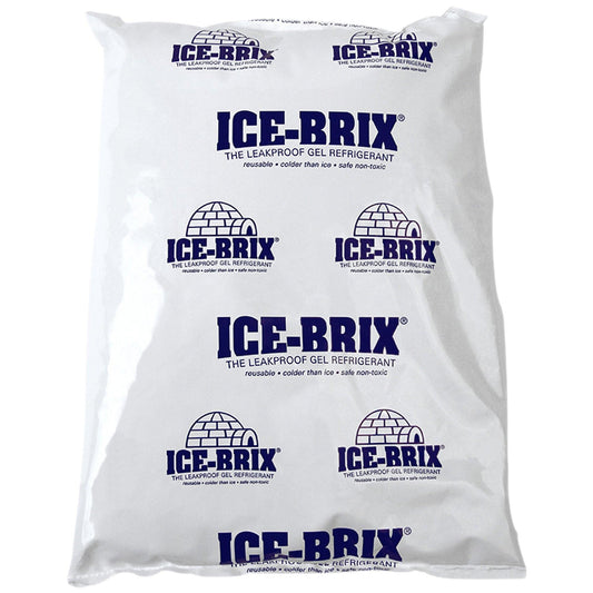 10 1/4 x 8 x 1 1/2" - 48 oz. Ice-Brix® Cold Packs - IB48BPD