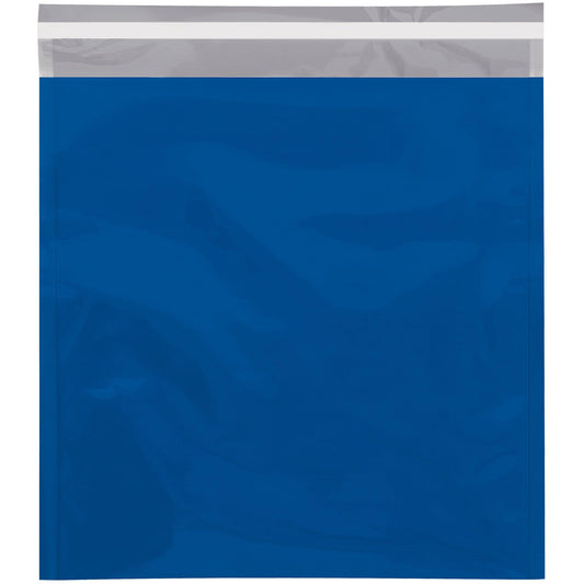 10 3/4 x 13" Blue Metallic Glamour Mailers - GFM1013B