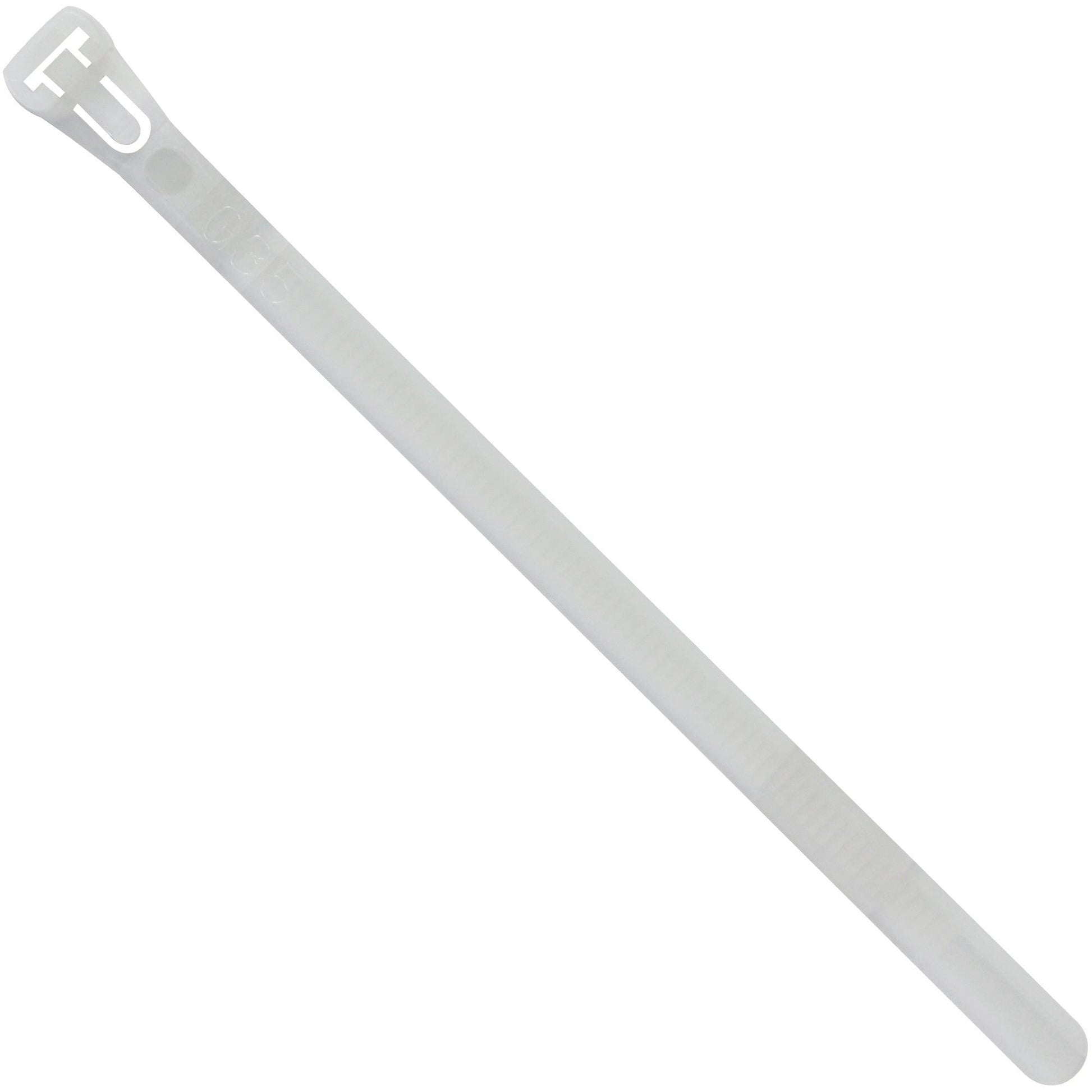 10" 50# Natural Releasable Cable Ties - CTR10A