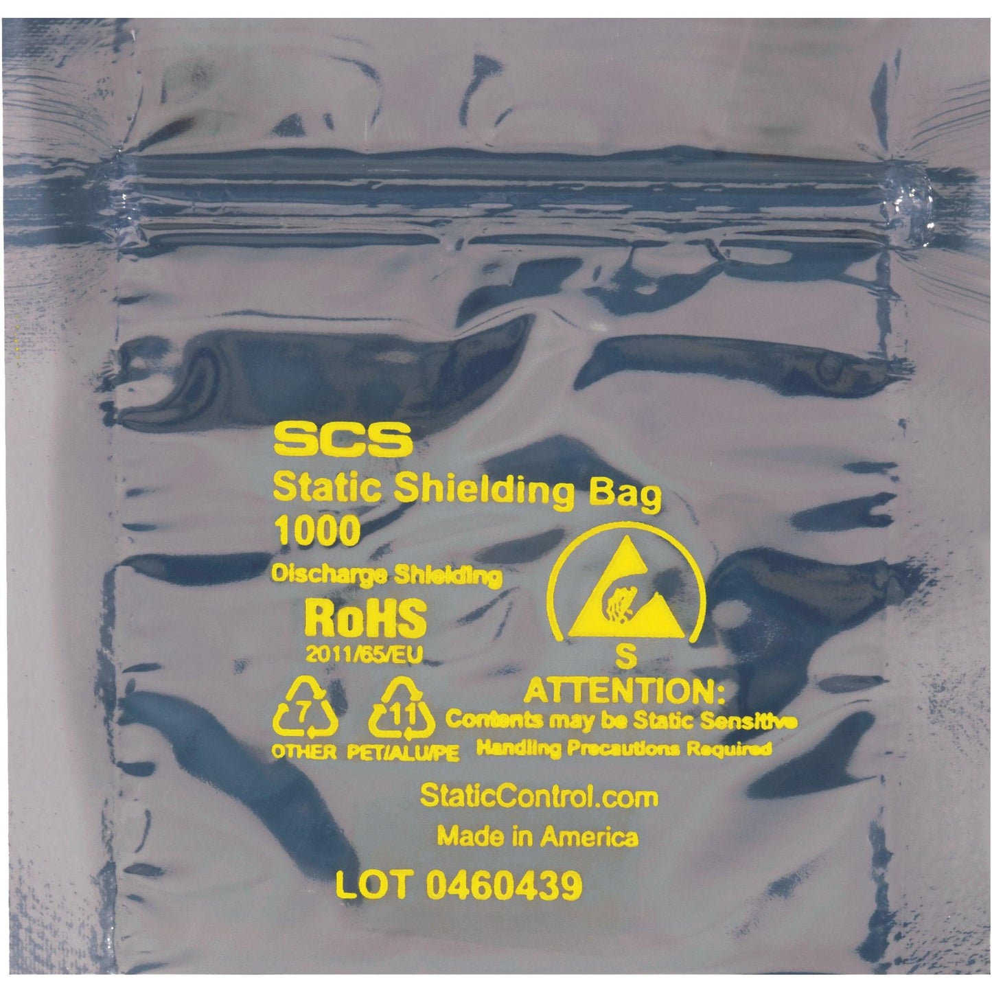 10 x 10" Reclosable Static Shielding Bags - STC361