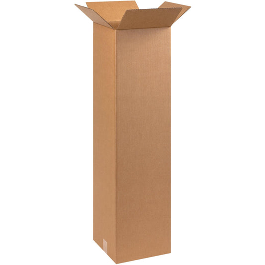 10 x 10 x 40" Tall Corrugated Boxes - 101040