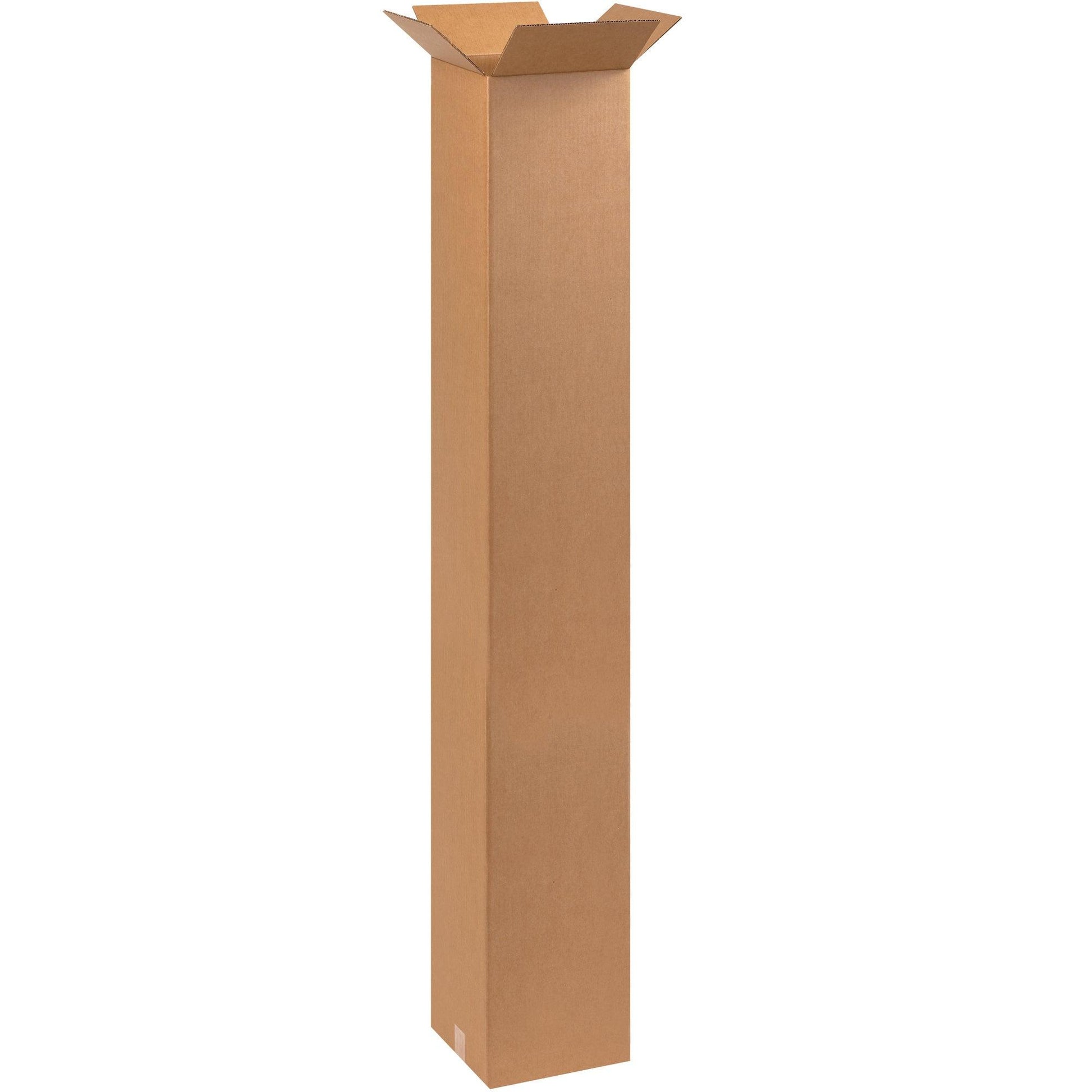 10 x 10 x 60" Tall Corrugated Boxes - 101060