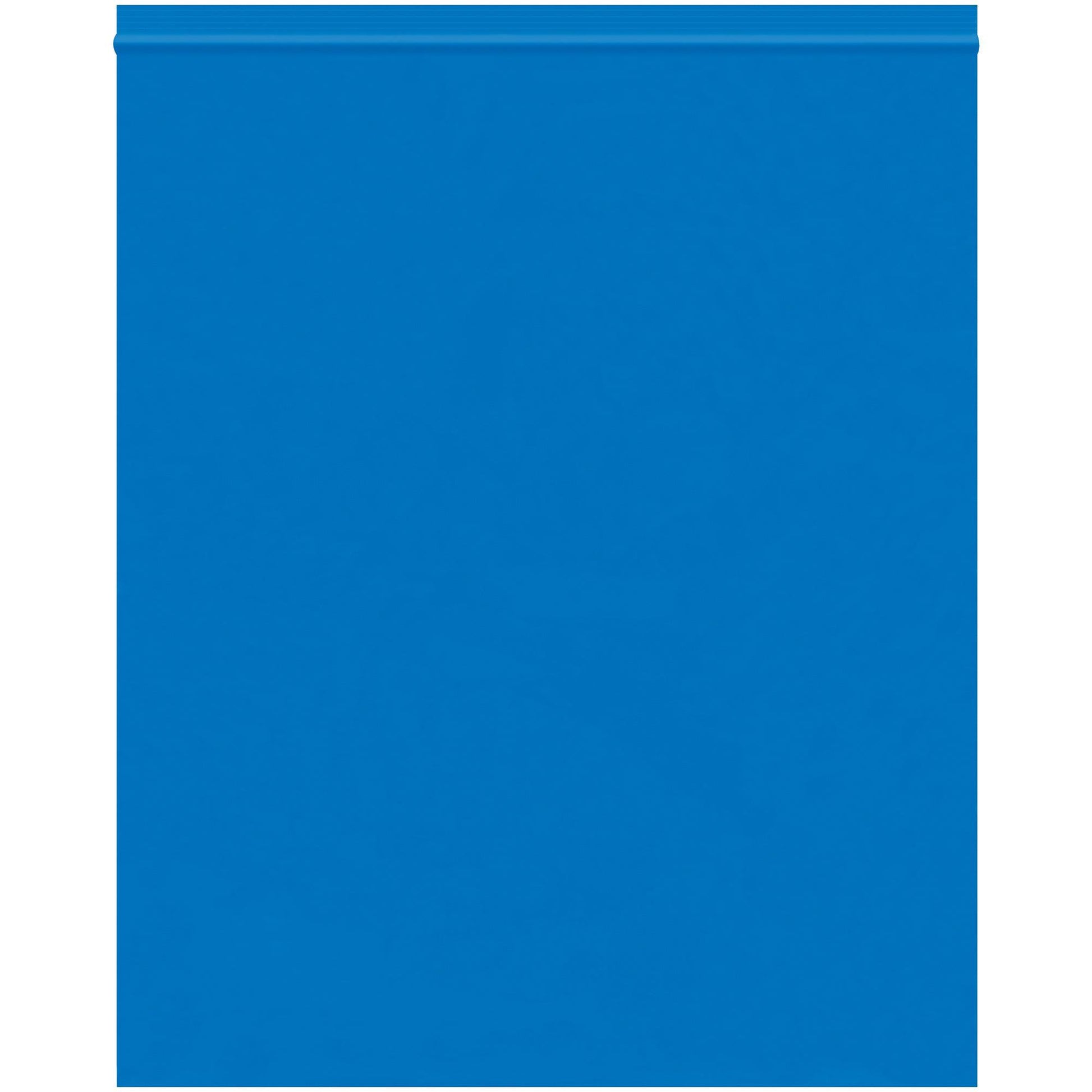 10 x 12" - 2 Mil Blue Reclosable Poly Bags - PB3655BL