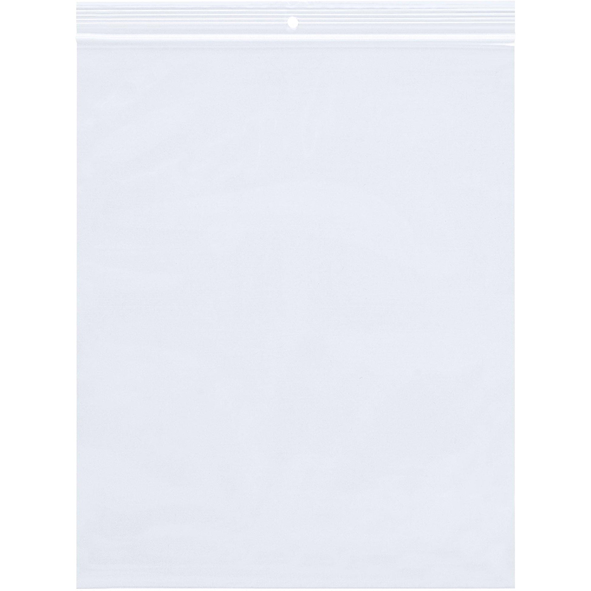 10 x 12" - 4 Mil Reclosable Poly Bags w/ Hang Hole - PB7020