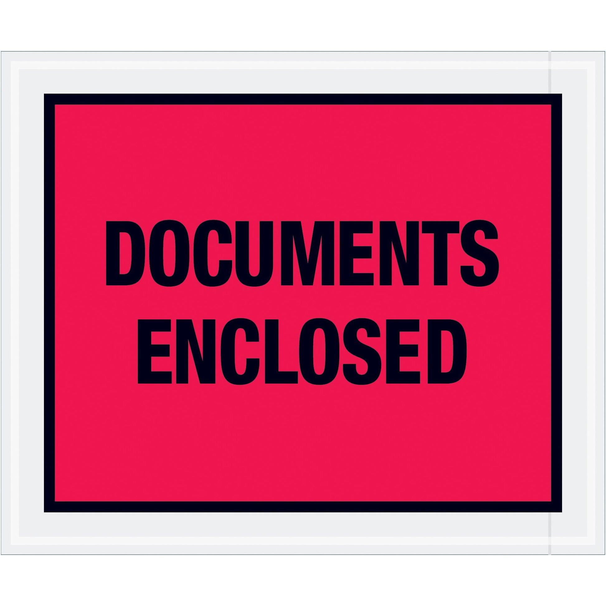 10 x 12" Red "Documents Enclosed" Envelopes - PL437