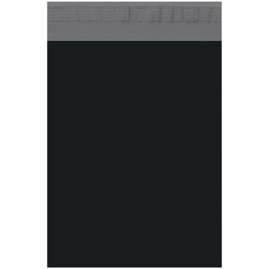 10 x 13" Black Poly Mailers - CPM1013BK