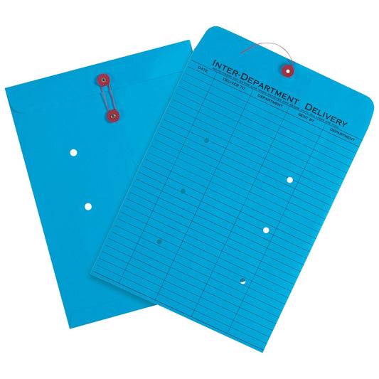 10 x 13" Blue Inter-Department Envelopes - EN1097