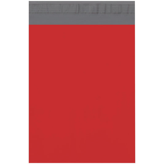 10 x 13" Red Poly Mailers - CPM1013R