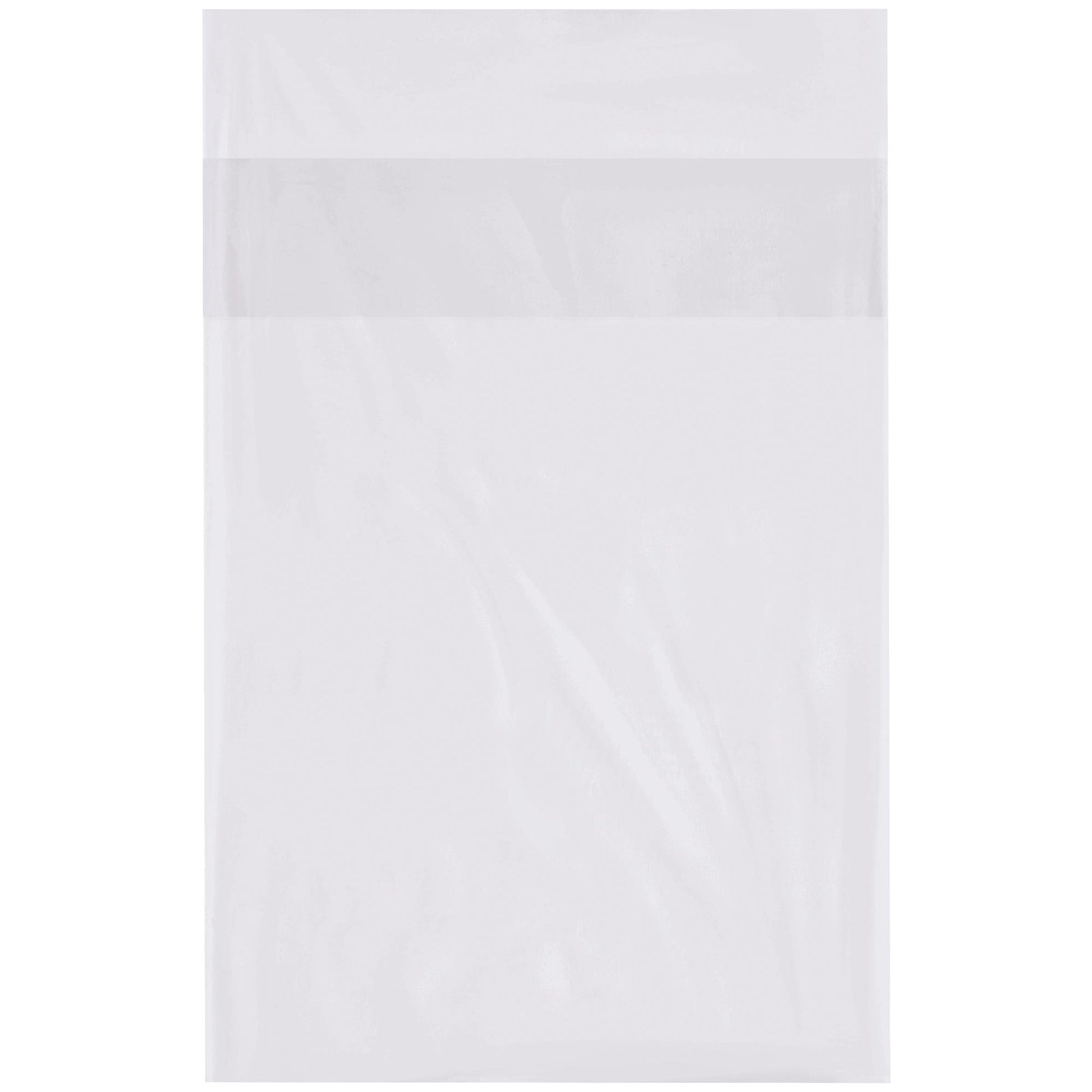 10 x 15" - 2 Mil Flap Lock Poly Bags - PBFL101502