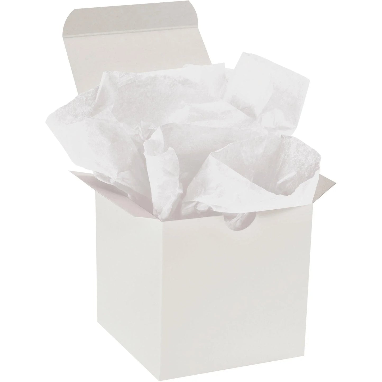 10 x 15" White Gift Grade Tissue Paper - T1015J Box Packaging Partner