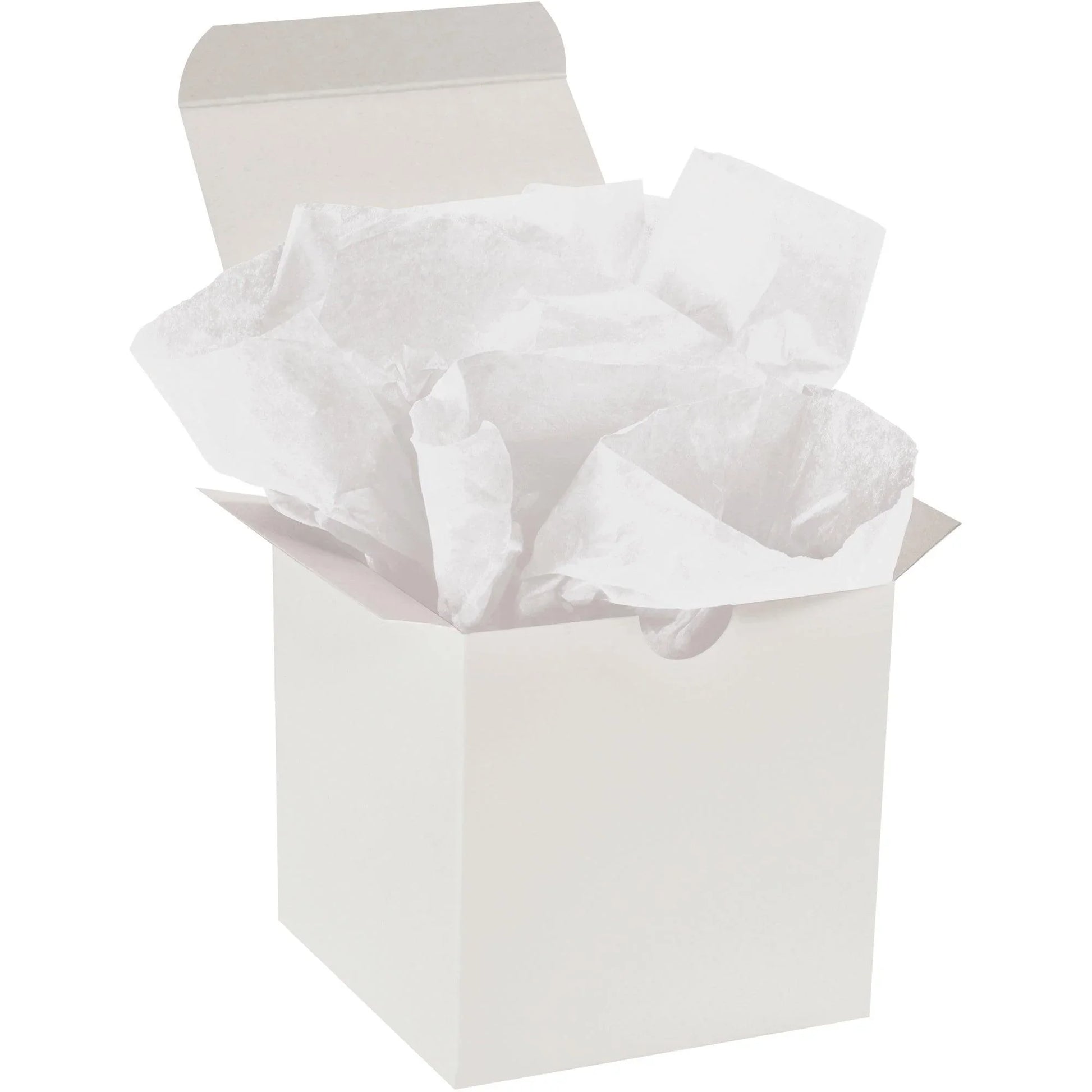 10 x 15" White Gift Grade Tissue Paper - T1015J Box Packaging Partner