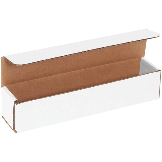 10 x 2 x 2" White Corrugated Mailers - M1022 Box Packaging Partner