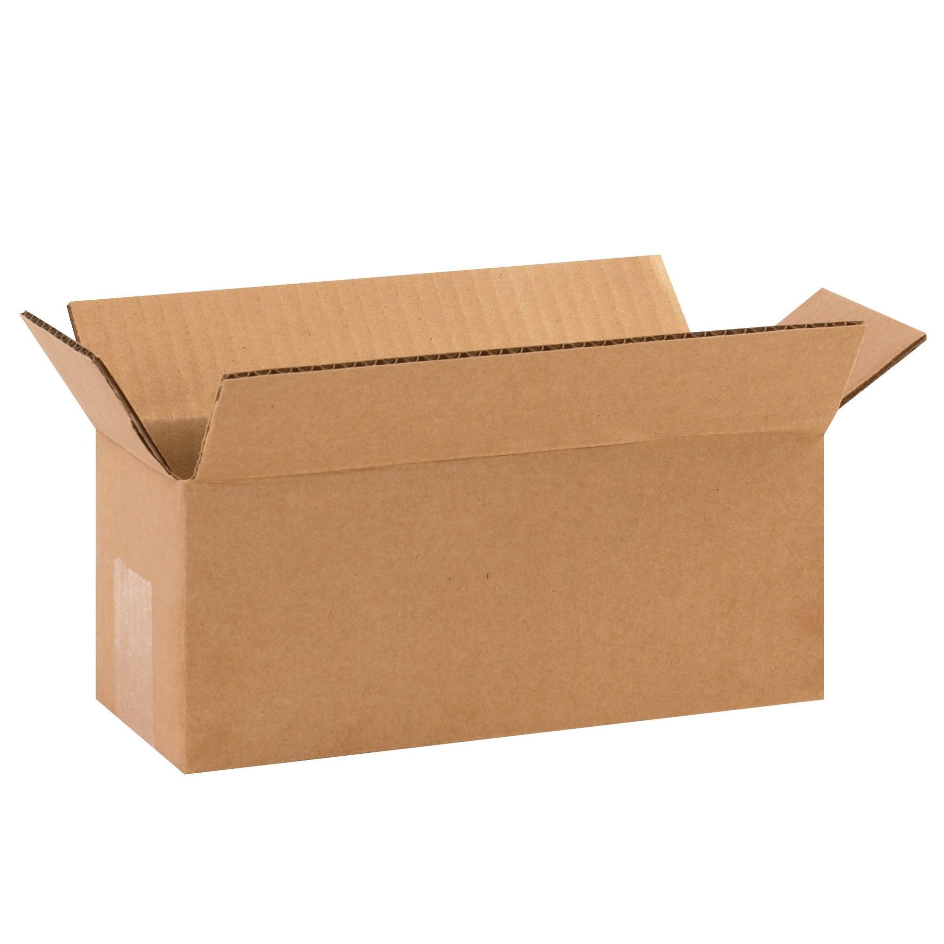 10 x 4 x 4" Long Corrugated Boxes - 1044