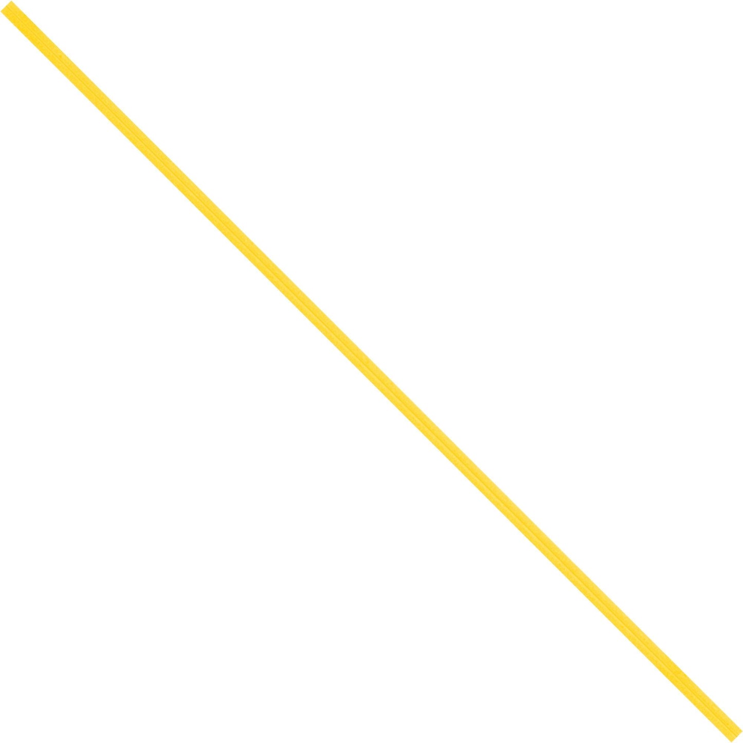 10 x 5/32" Yellow Paper Twist Ties - PBT10Y