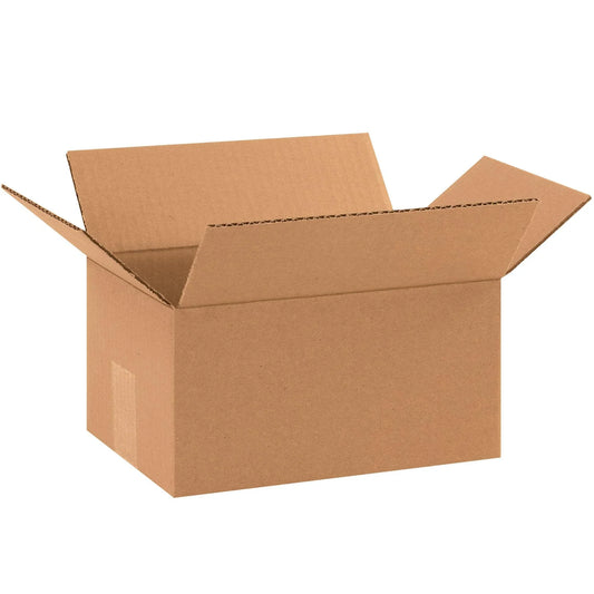 10 x 7 x 5" Corrugated Boxes - 1075 Box Packaging Partner