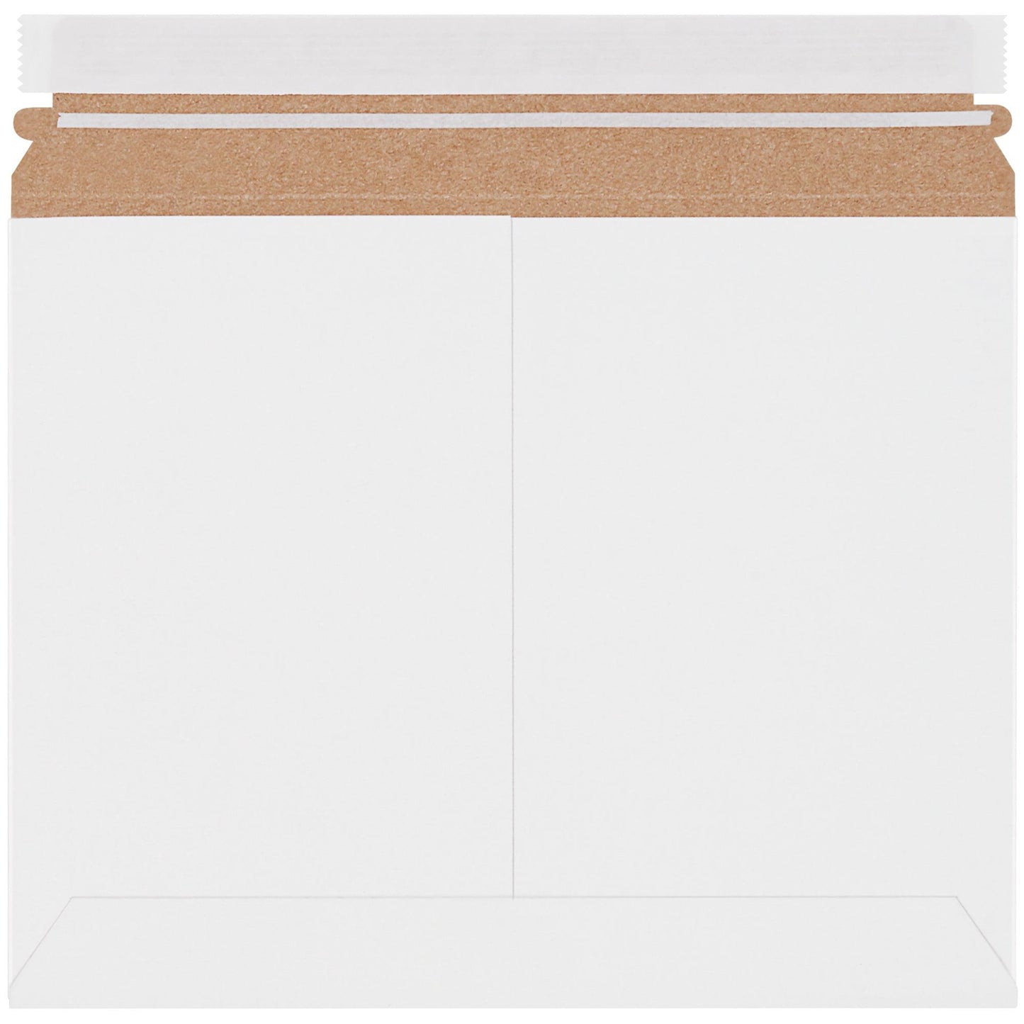 11 1/2 x 9" White Stayflats Lite® Mailers - RMU119W