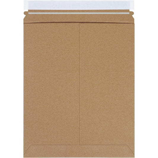 11 x 13 1/2" Kraft Self-Seal Stayflats Plus® Mailers - RM3K