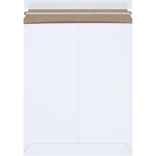 11 x 13 1/2" White (25 Pack) Self-Seal Stayflats Plus® Mailers - RM3SS25PK Box Packaging Partner