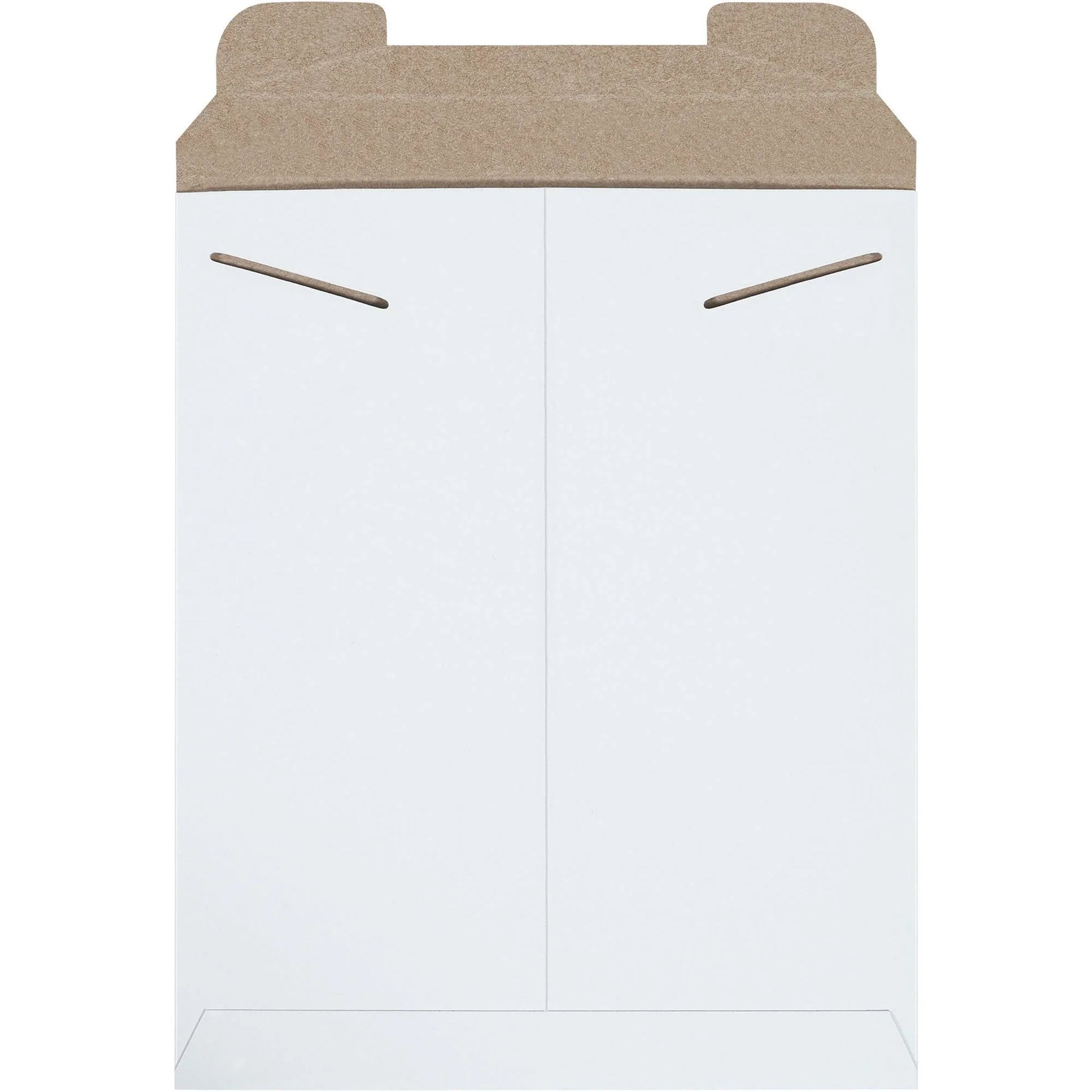 11 x 13 1/2" White Stayflats® Mailers - RM3W Box Packaging Partner