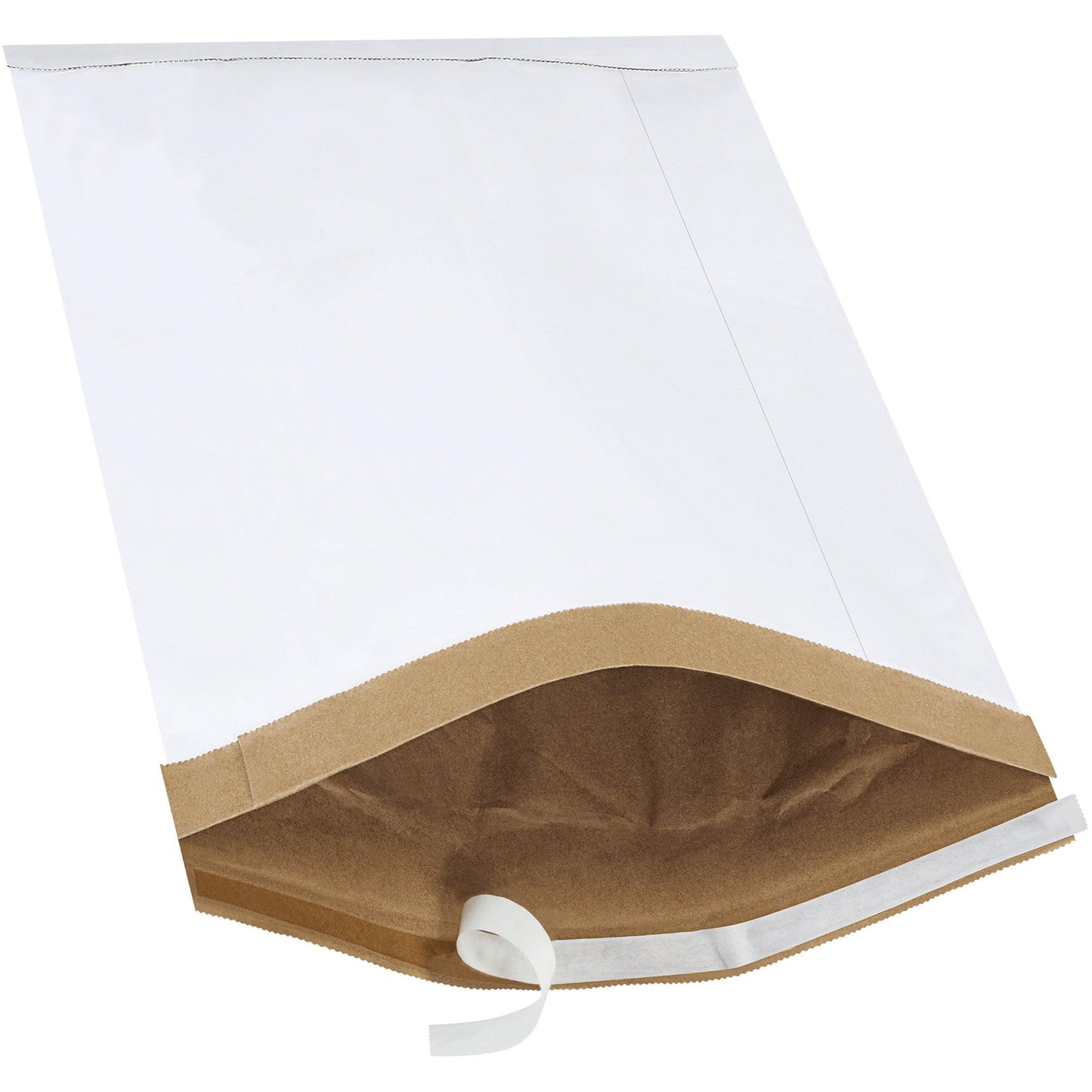 12 1/2 x 19" White #6 Self-Seal Padded Mailers - B810WSS