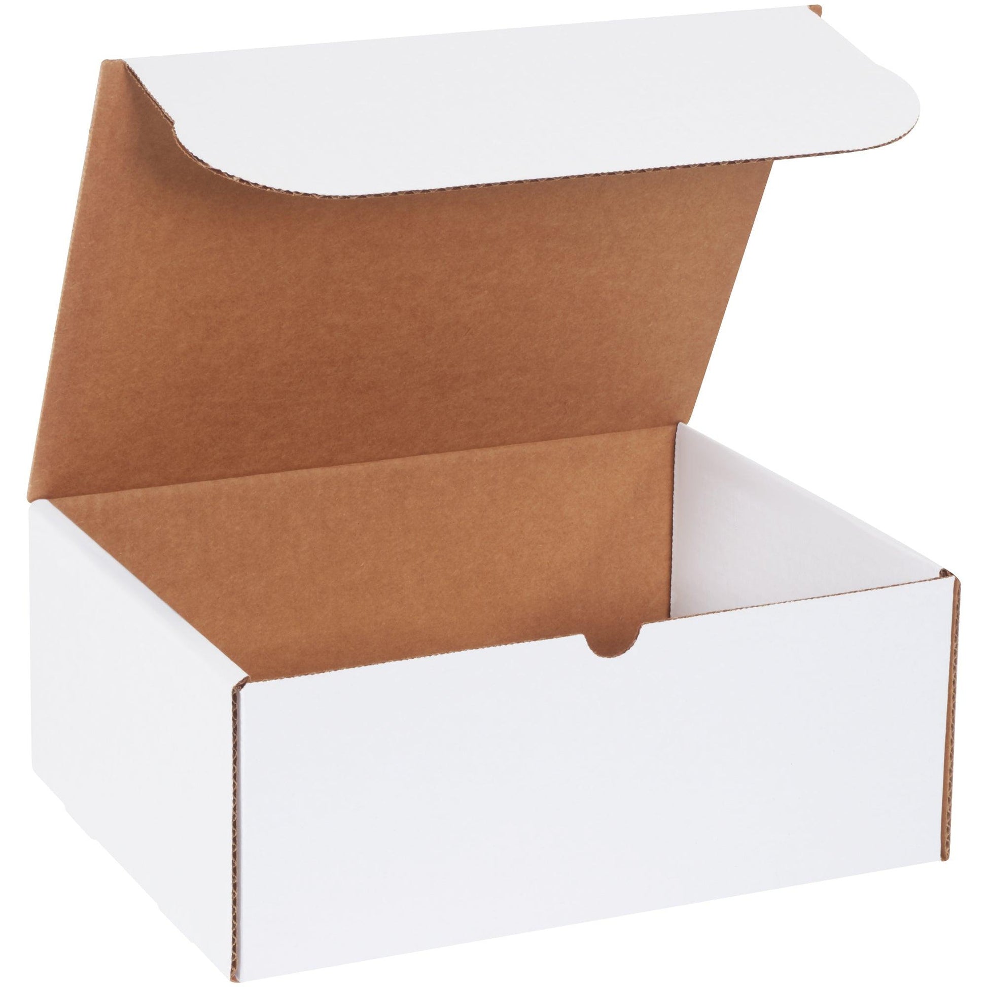 12 1/8 x 9 1/4 x 5" White Literature Mailers - M1295