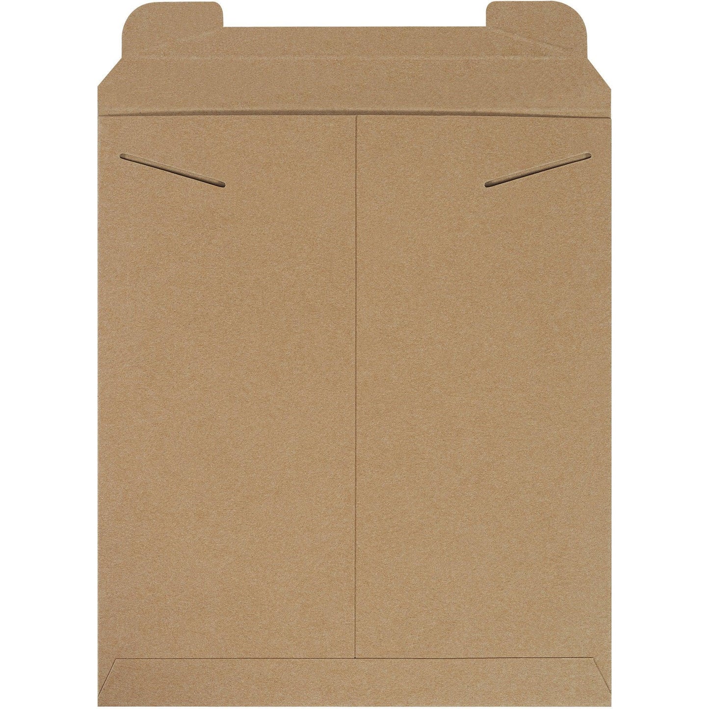 12 3/4 x 15" Kraft Stayflats® Mailers - RM4 Box Packaging Partner