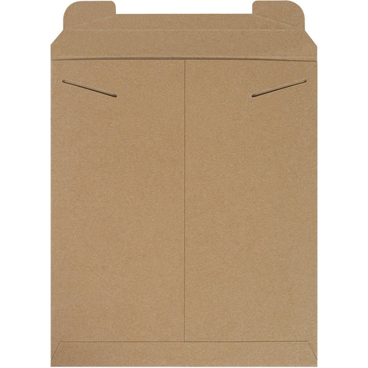 12 3/4 x 15" Kraft Stayflats® Mailers - RM4 Box Packaging Partner