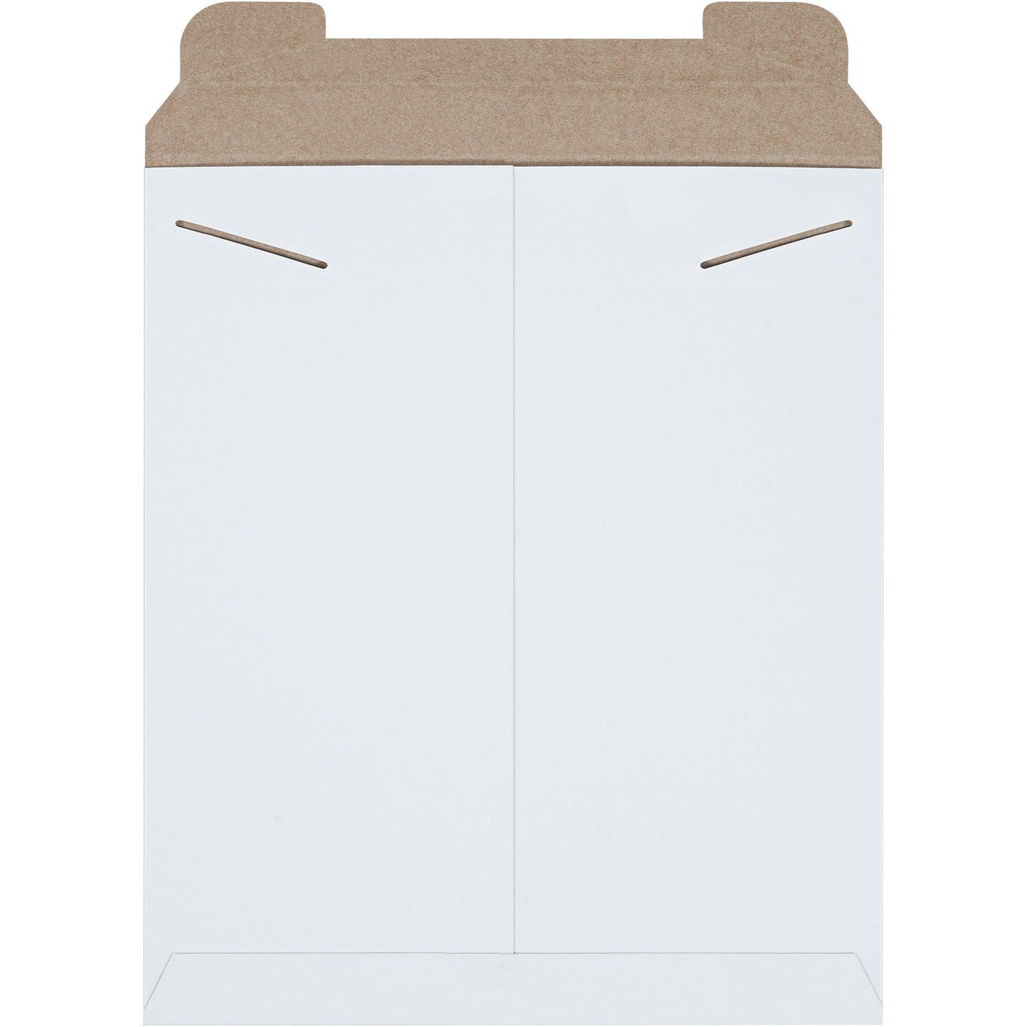 12 3/4 x 15" White Stayflats® Mailers - RM4W