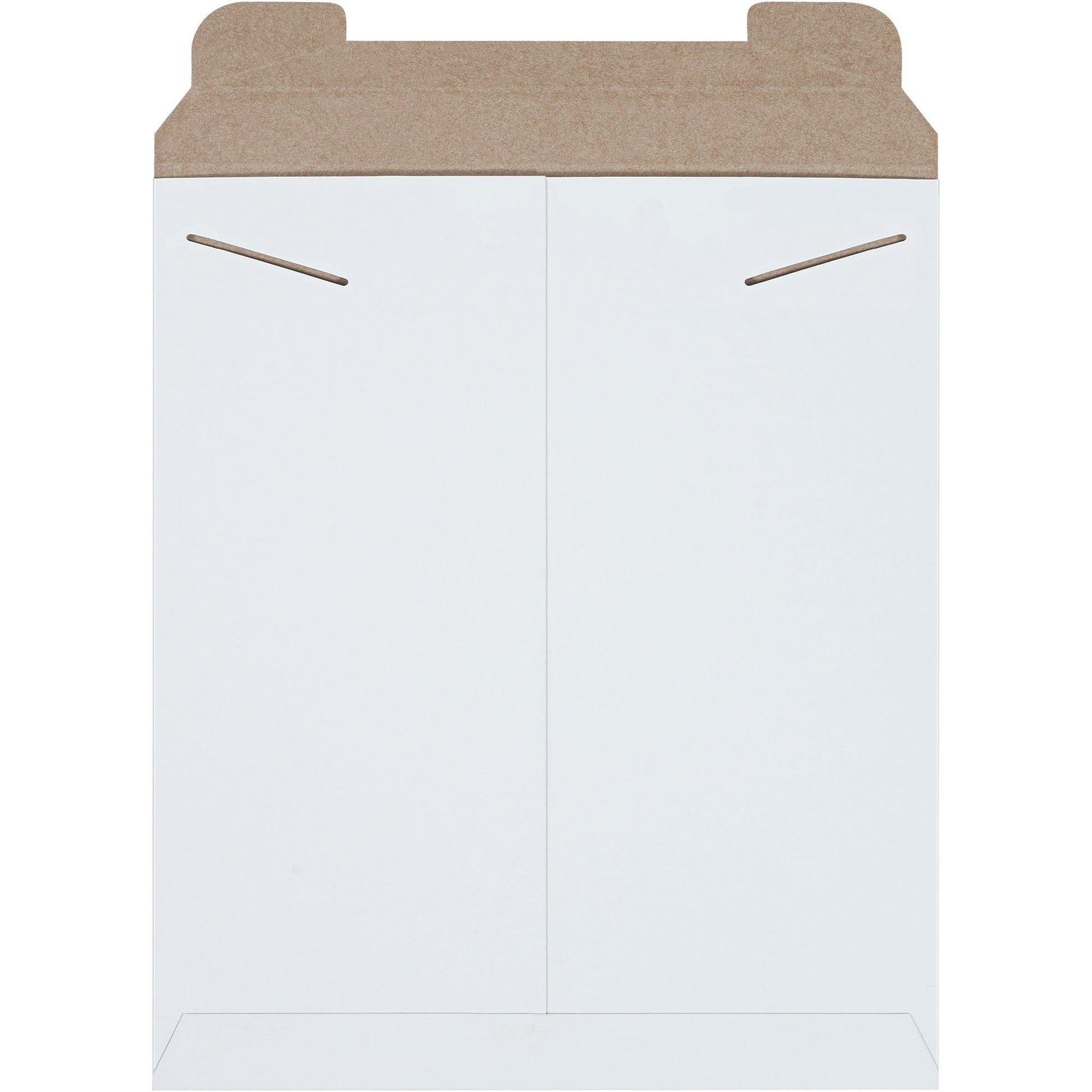 12 3/4 x 15" White Stayflats® Mailers - RM4W