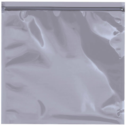 12 x 12" Unprinted Reclosable Static Shielding Bags - STC655 Box Packaging Partner