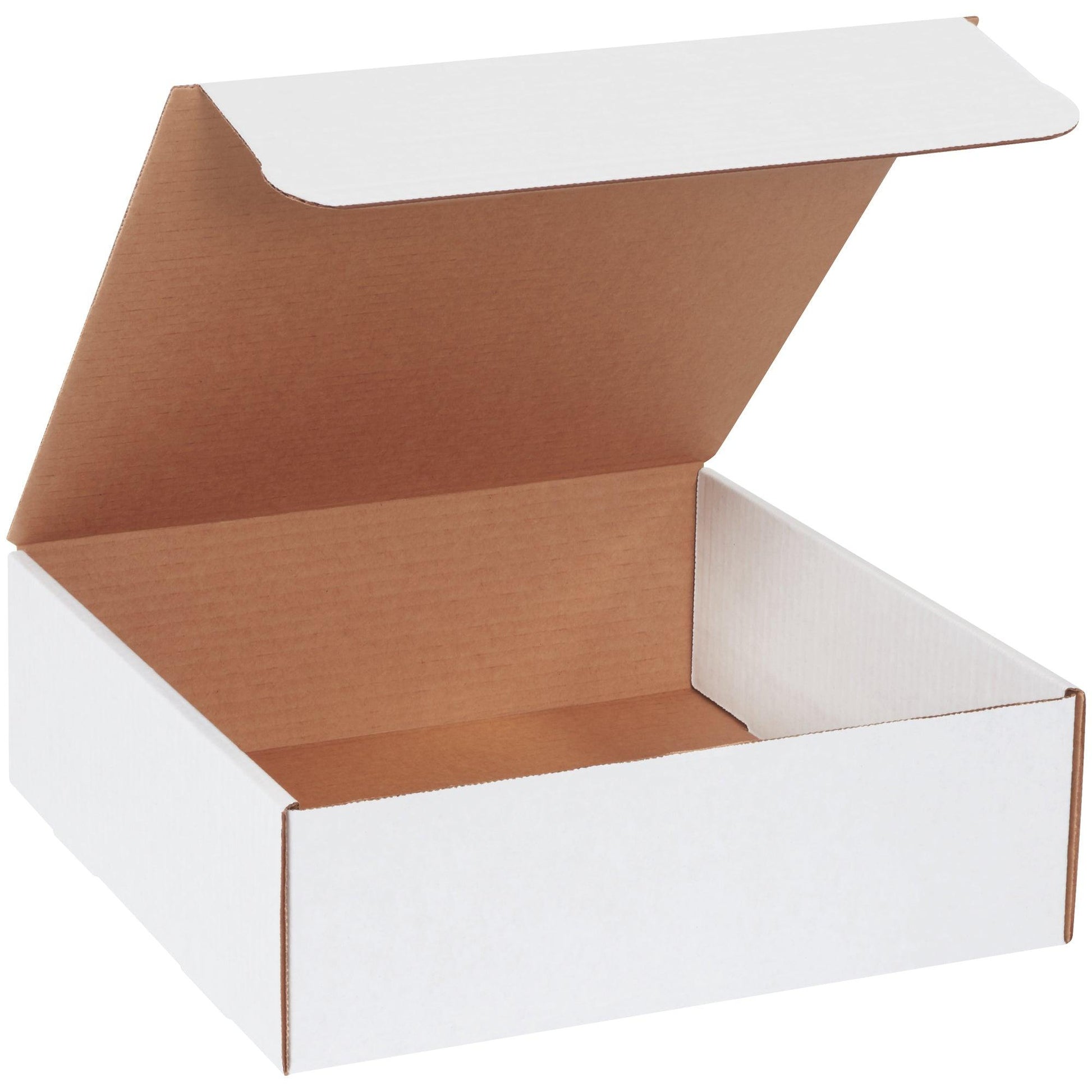 12 x 12 x 4" White Literature Mailers - M12124