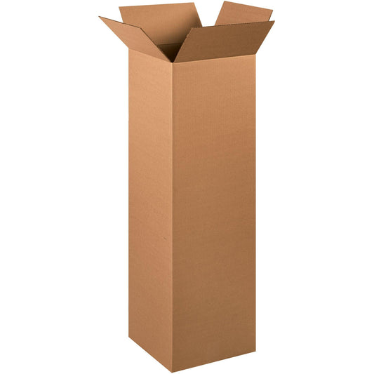 12 x 12 x 40" Tall Corrugated Boxes - 121240