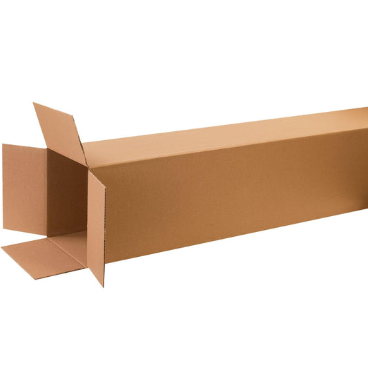 12 x 12 x 52" Tall Corrugated Boxes - 121252