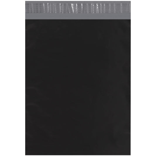 12 x 15 1/2" Black Poly Mailers - CPM1215BK